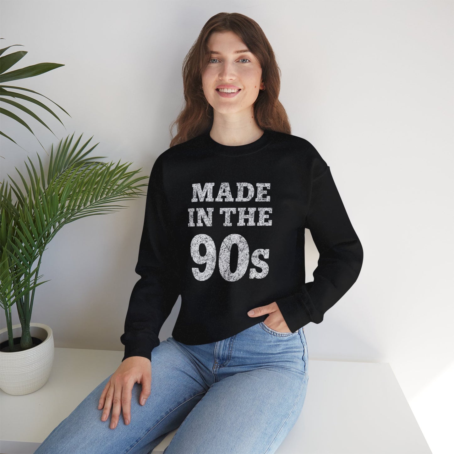 Made in the 90s Unisex Crewneck Sweatshirt - Retro Vintage Style - Riff Raff Wear