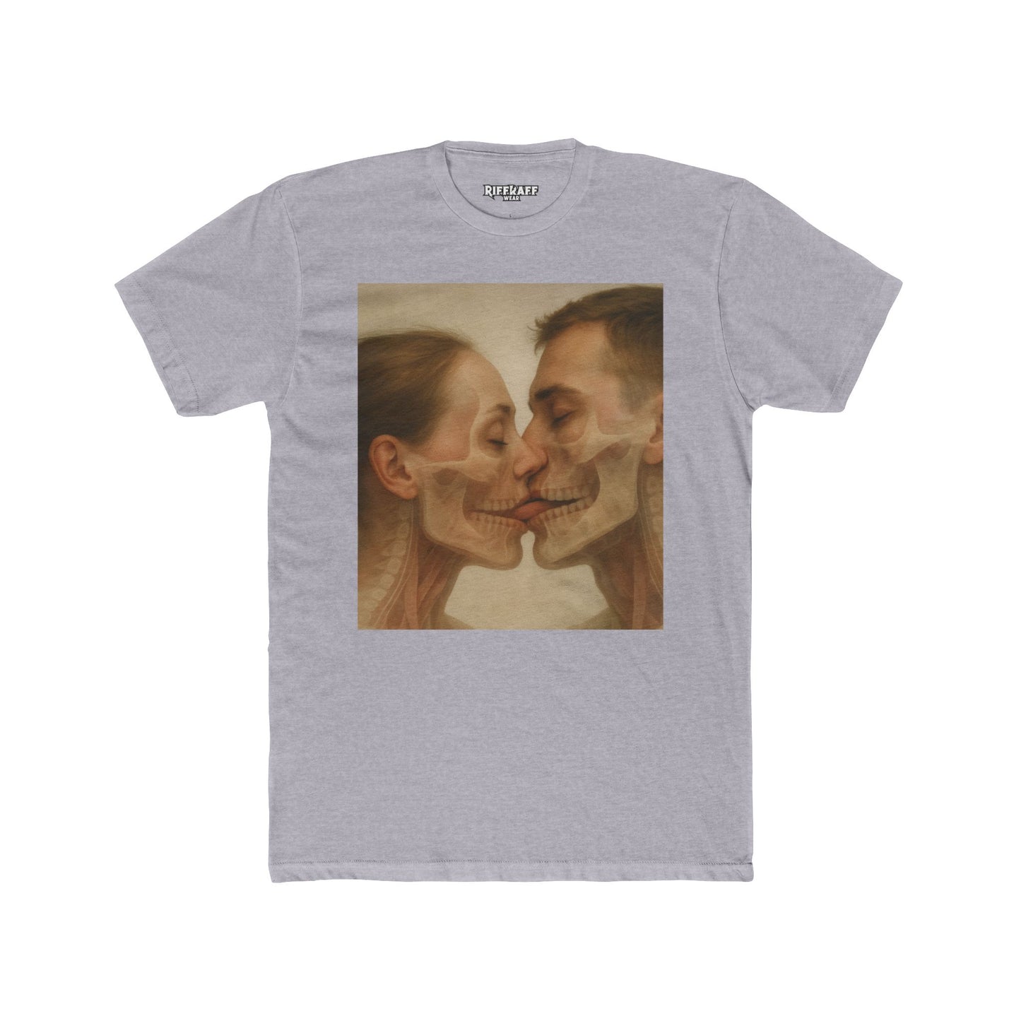 Romantic Skeleton Graphic Tee - Unisex Cotton Crew - Riff Raff Wear