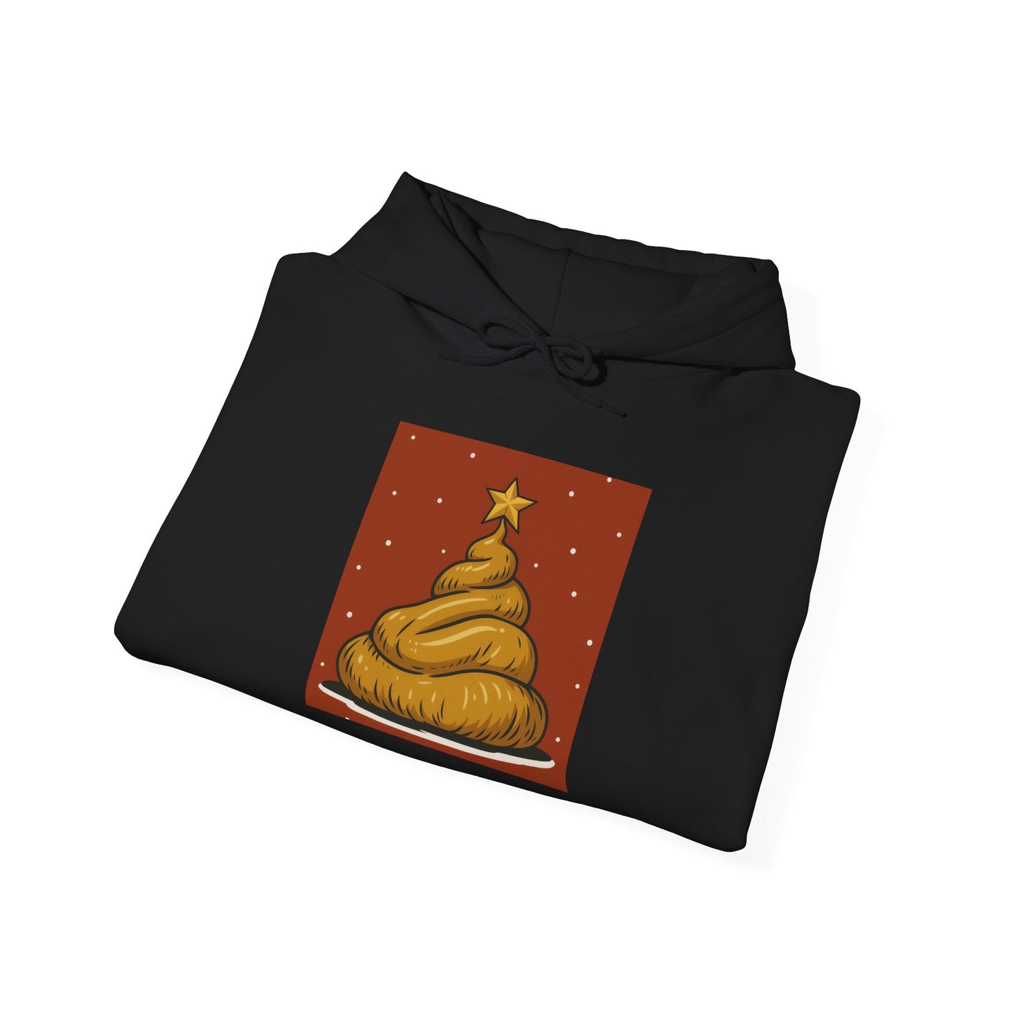 Funny Holiday Hooded Sweatshirt, Christmas Humor, Gift for Friends, Unisex Hoodie, Winter Apparel - Riff Raff Wear