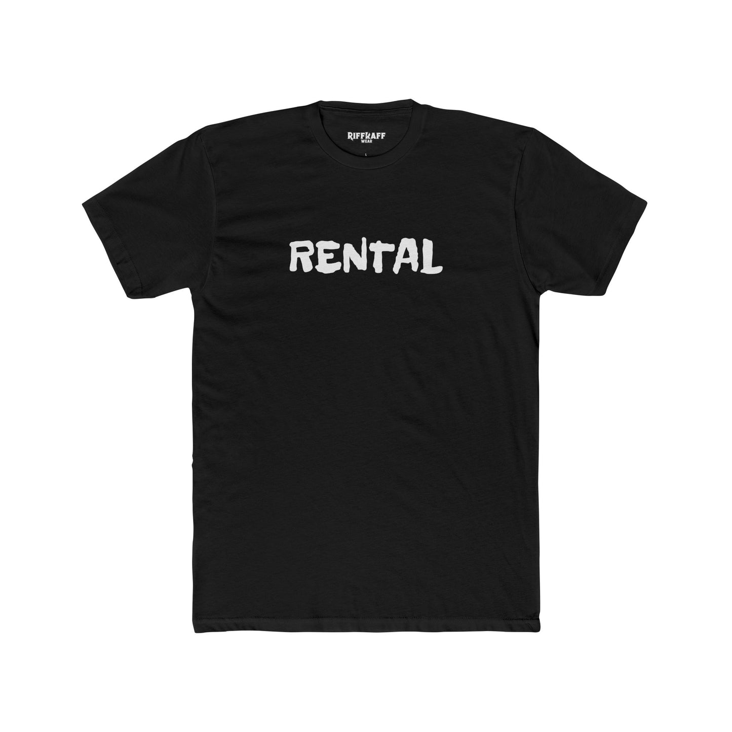 Casual Unisex Crew Tee - "RENTAL" Statement T-Shirt for Everyday Wear _ Riff Raff Wear