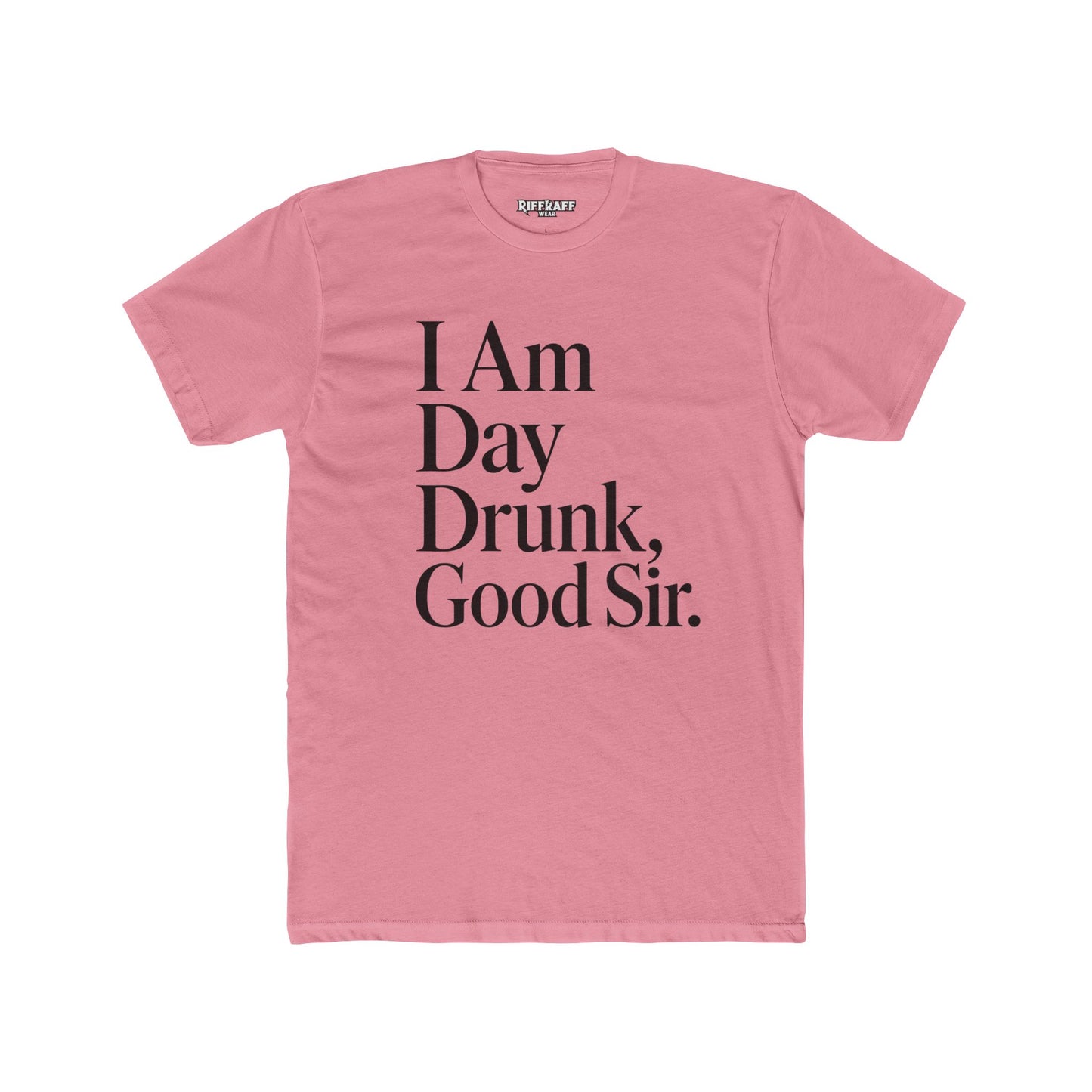 Funny Day Drunk Unisex Cotton Crew Tee – Perfect Gift for Party Lovers - Riff Raff Wear
