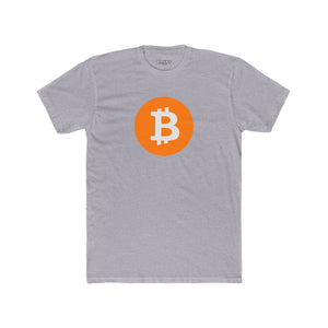 Bitcoin Men's Cotton Crew Tee - Riff Raff Wear