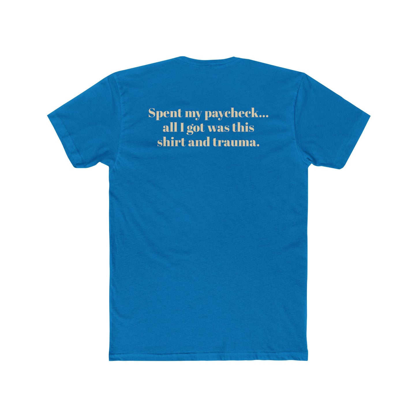 Mr. Happy's II Cafe Unisex Cotton Crew Tee - Fun Adult Humor T-Shirt - Riff Raff Wear Underground