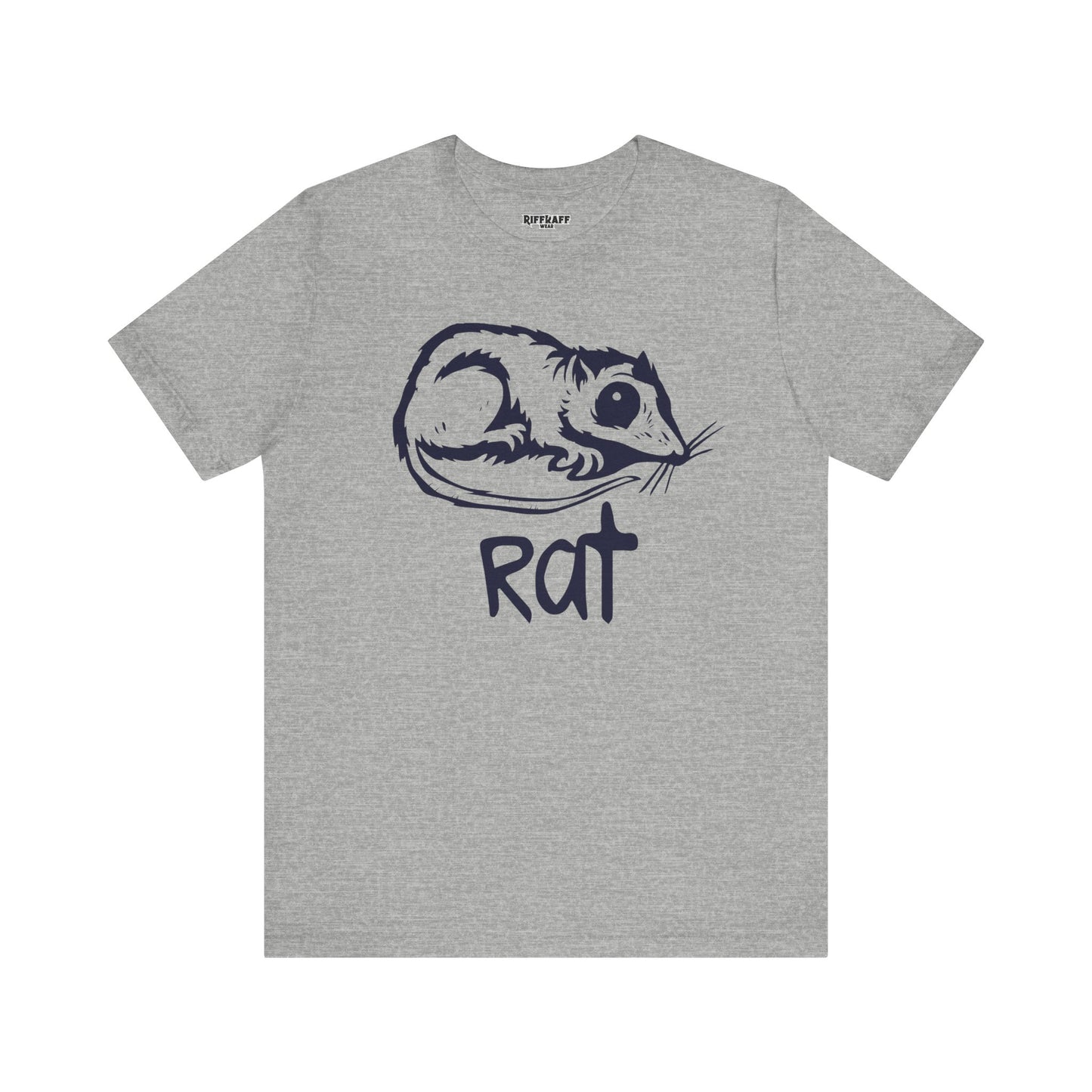 Cute Rat Graphic Tee - Unisex Jersey Short Sleeve Shirt