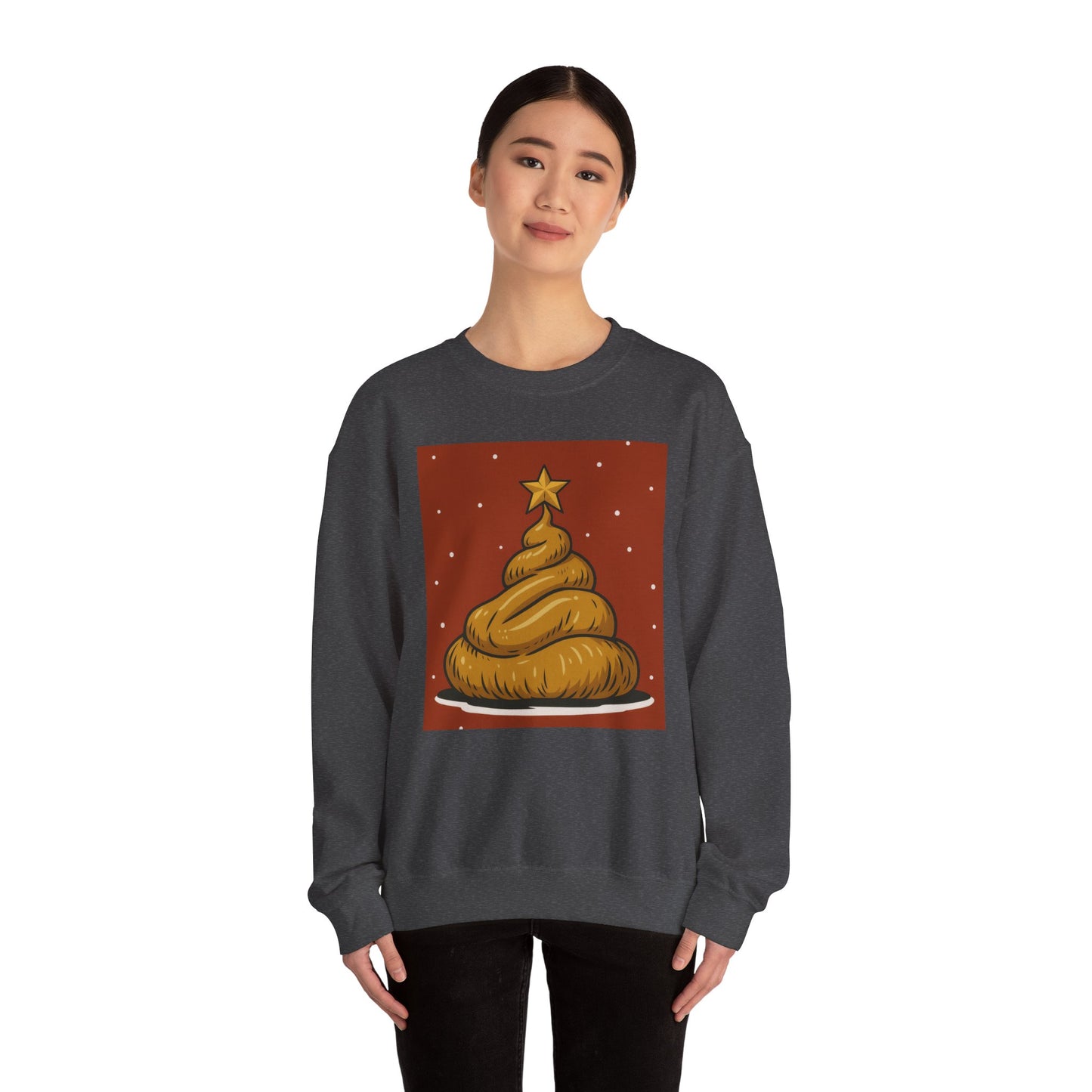Funny Holiday Sweatshirt, Christmas Sweatshirt, Unisex Crewneck, Holiday Humor Top, Gift for Friends, Xmas Sweater - Riff Raff Wear