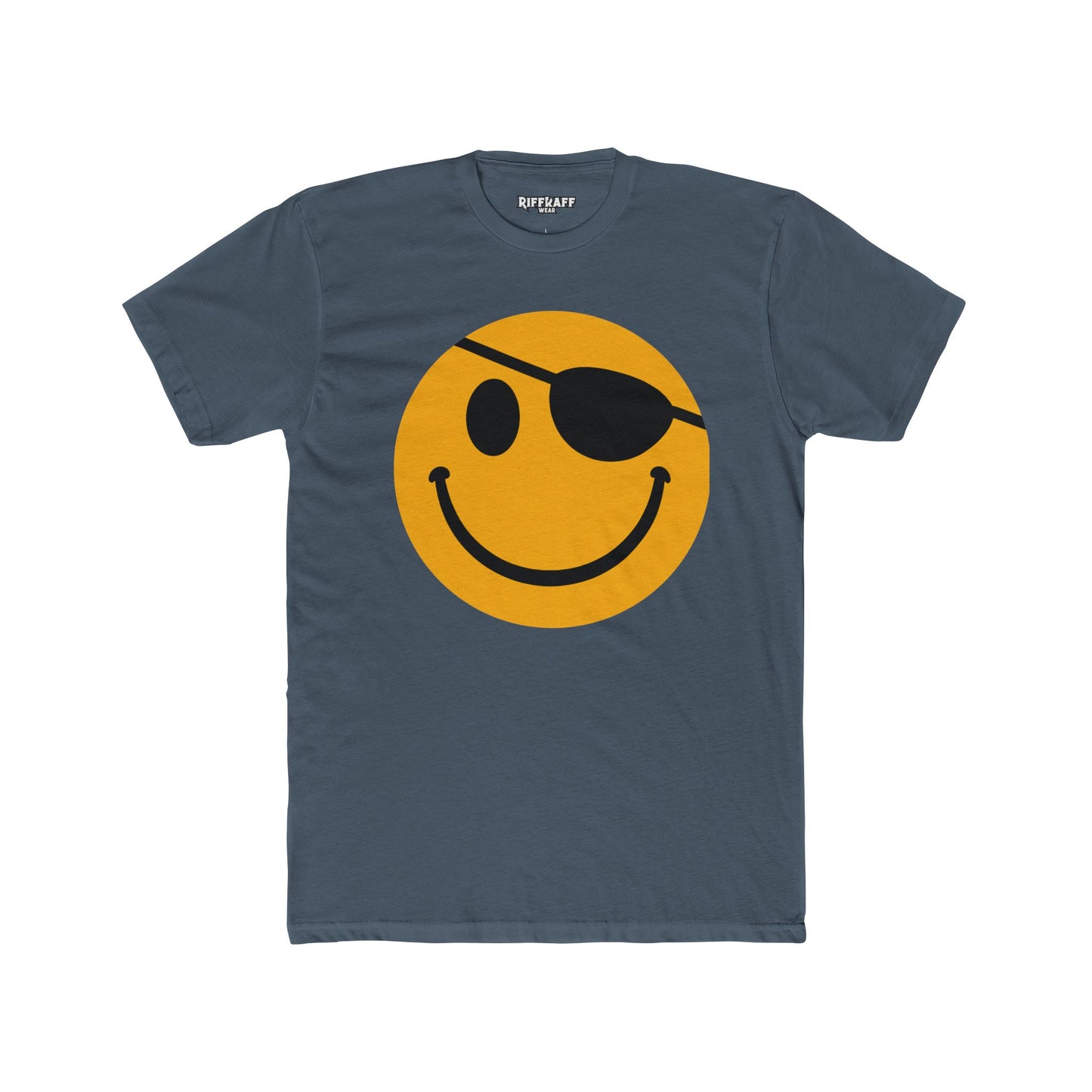 Pirate Smile Unisex Cotton Crew Tee - Fun and Playful Graphic T-Shirt - Riff Raff Wear