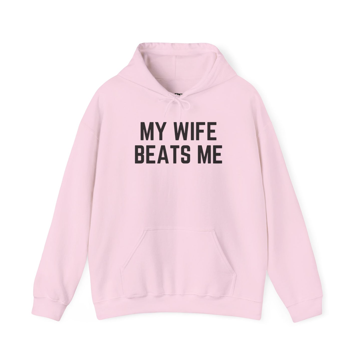 Funny Wife Humor Hoodie - Unisex Heavy Blend Sweatshirt for Couples - Riff Raff Wear