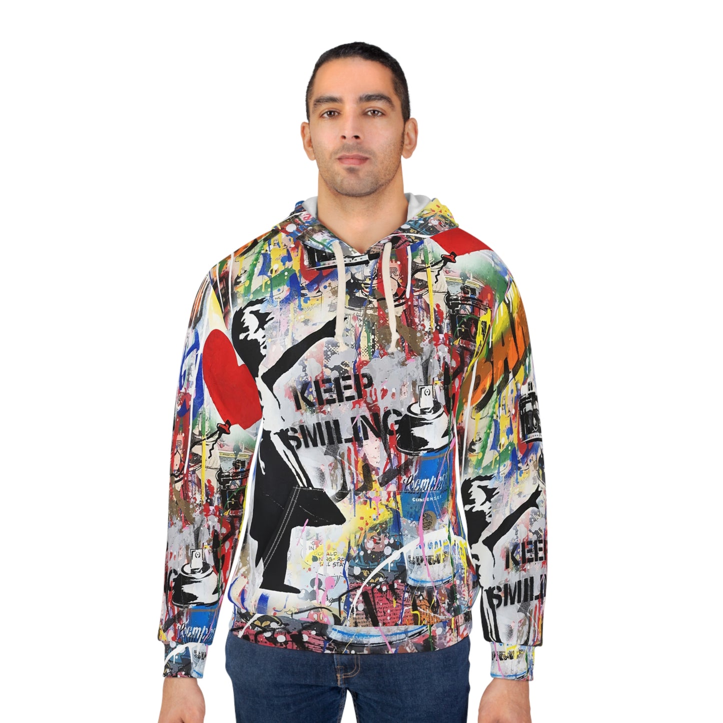 Streetwear - Keep Smiling - Hoodie - Riff Raff Wear