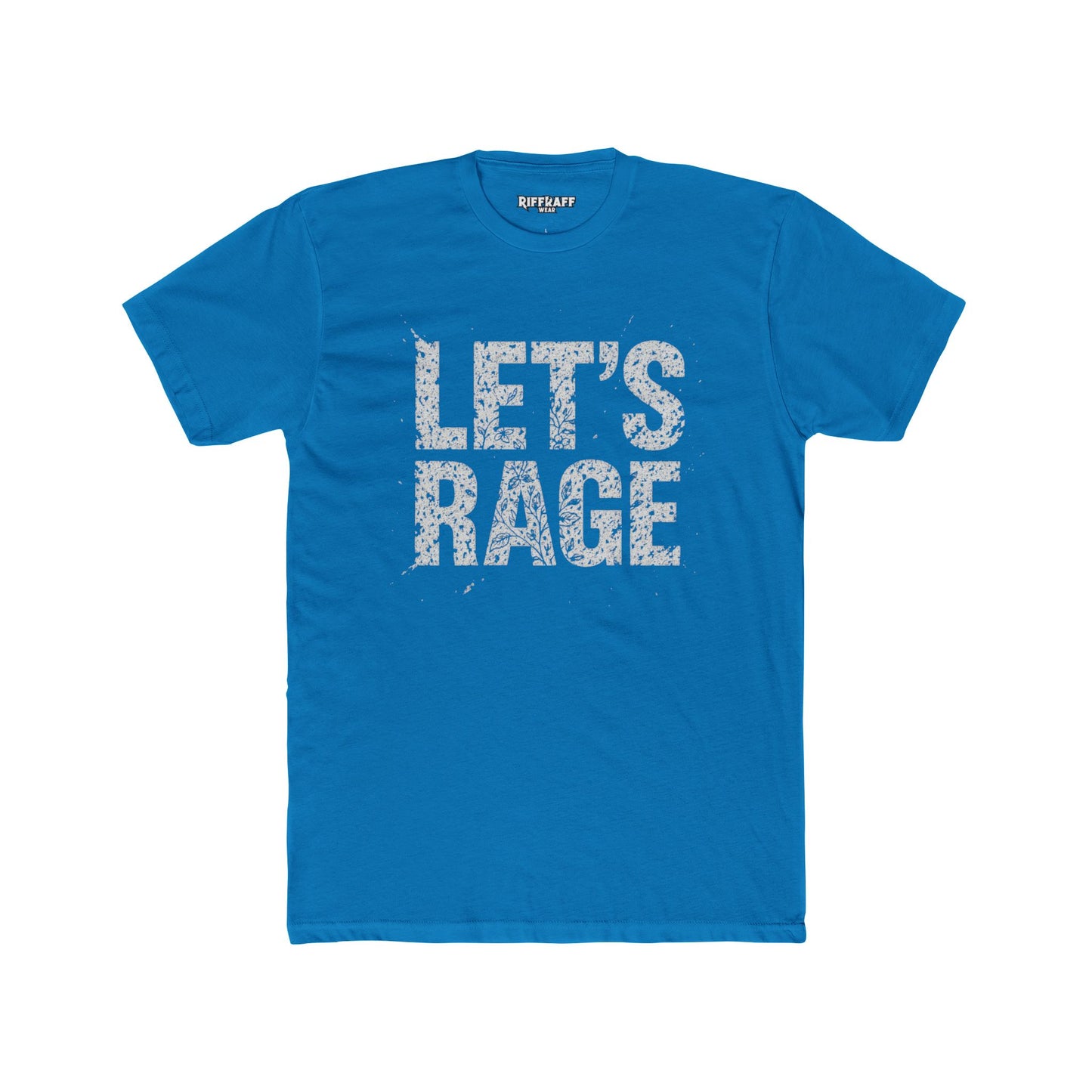 Unisex Cotton Crew Tee - Let's Rage Graphic T-Shirt for Music Lovers - Riff Raff Wear