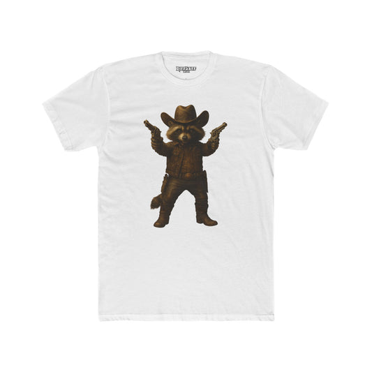 Funny Cowboy Graphic Tee, Unisex Cotton Crew Shirt, Western Style - Riff Raff Wear