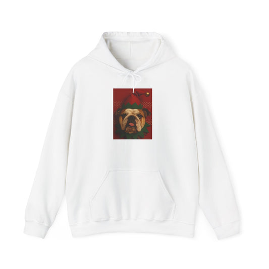 Festive Dog Hoodie, Cozy Holiday Sweatshirt, Unisex Winter Wear, Cute Pet Lover Gift, Christmas Sweater, Fun Dog Apparel - Riff Raff Wear