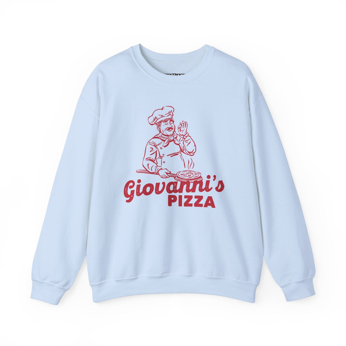 Giovanni's Pizza Unisex Crewneck Sweatshirt - Perfect for Pizza Lovers - Riff Raff Wear