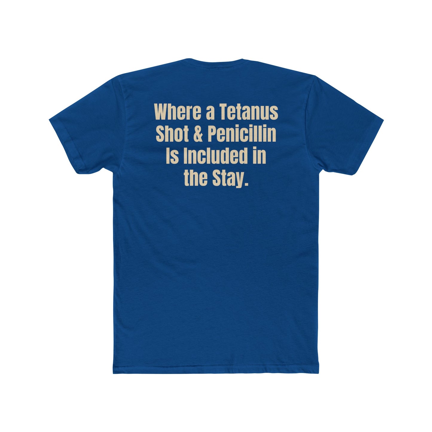 Rusty Anchor Unisex Cotton Crew Tee - Fun Nautical Humor Tee for Beach Lovers - Riff Raff Underground