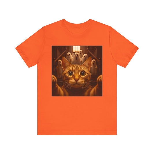 Cat Ghosts Tee Halloween Ready! - Riff Raff Wear