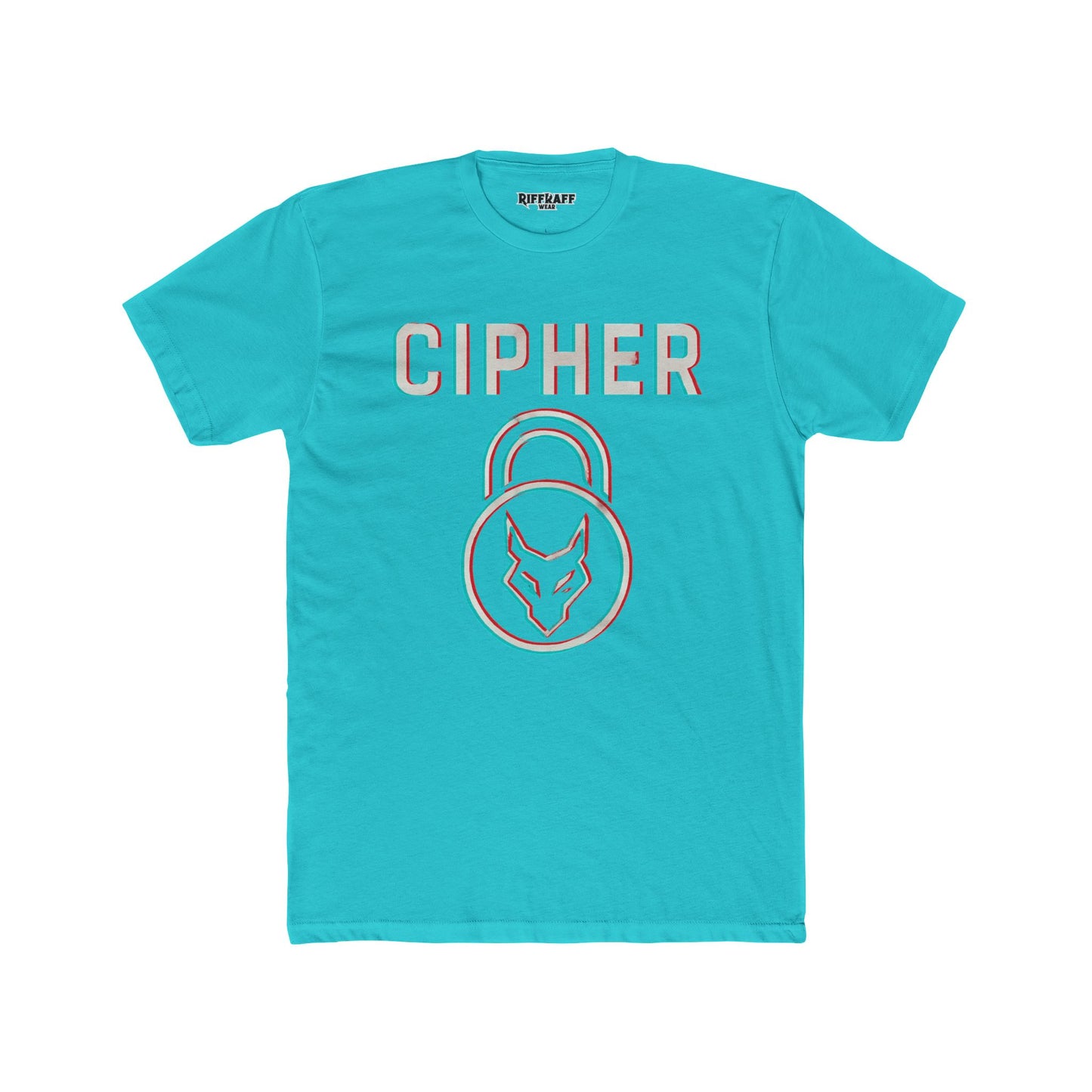 AKUMA CORE  - Cipher Unisex Cotton Crew Tee - Stylish & Comfy Graphic T-Shirt for Trendsetters - Riff Raff Wear