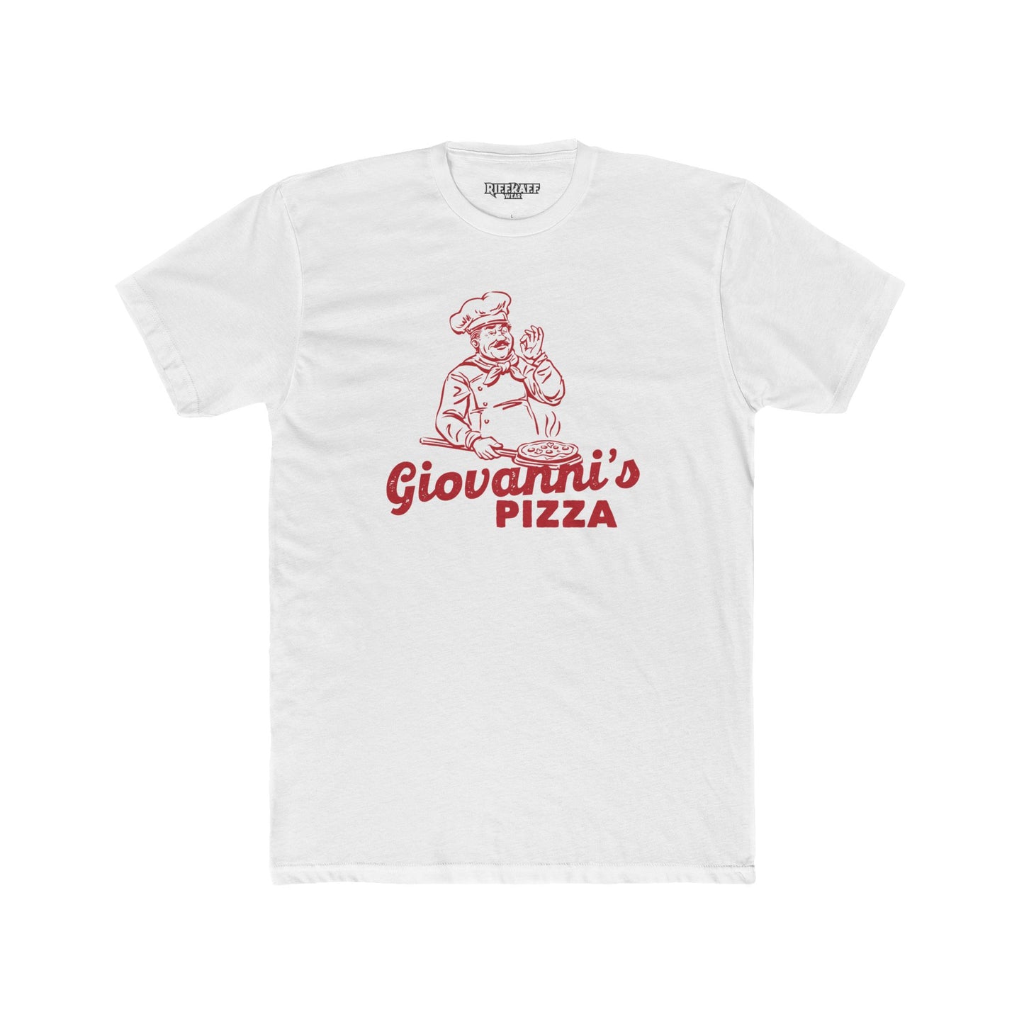Unisex Cotton Crew Tee - Pizza Box - Riff Raff Wear