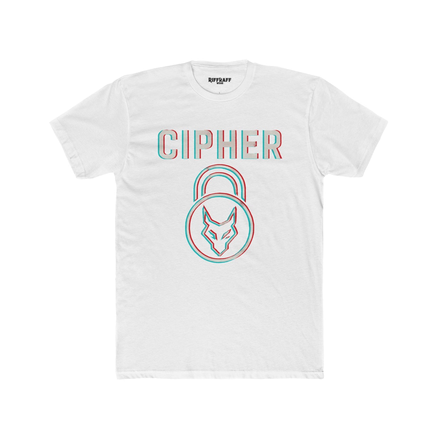 AKUMA CORE  - Cipher Unisex Cotton Crew Tee - Stylish & Comfy Graphic T-Shirt for Trendsetters - Riff Raff Wear