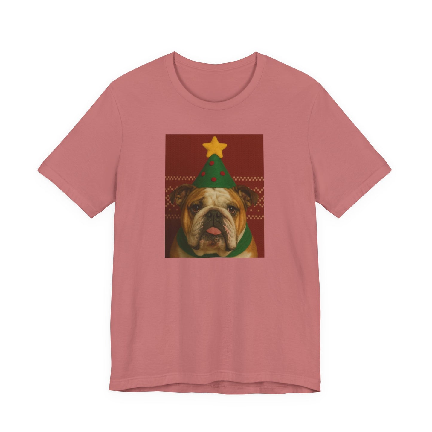 Festive Dog Christmas Tee, Cute Holiday T-Shirt, Unisex Pet Lover Gift, Funny Pet Design, Christmas Apparel - Riff Raff Wear