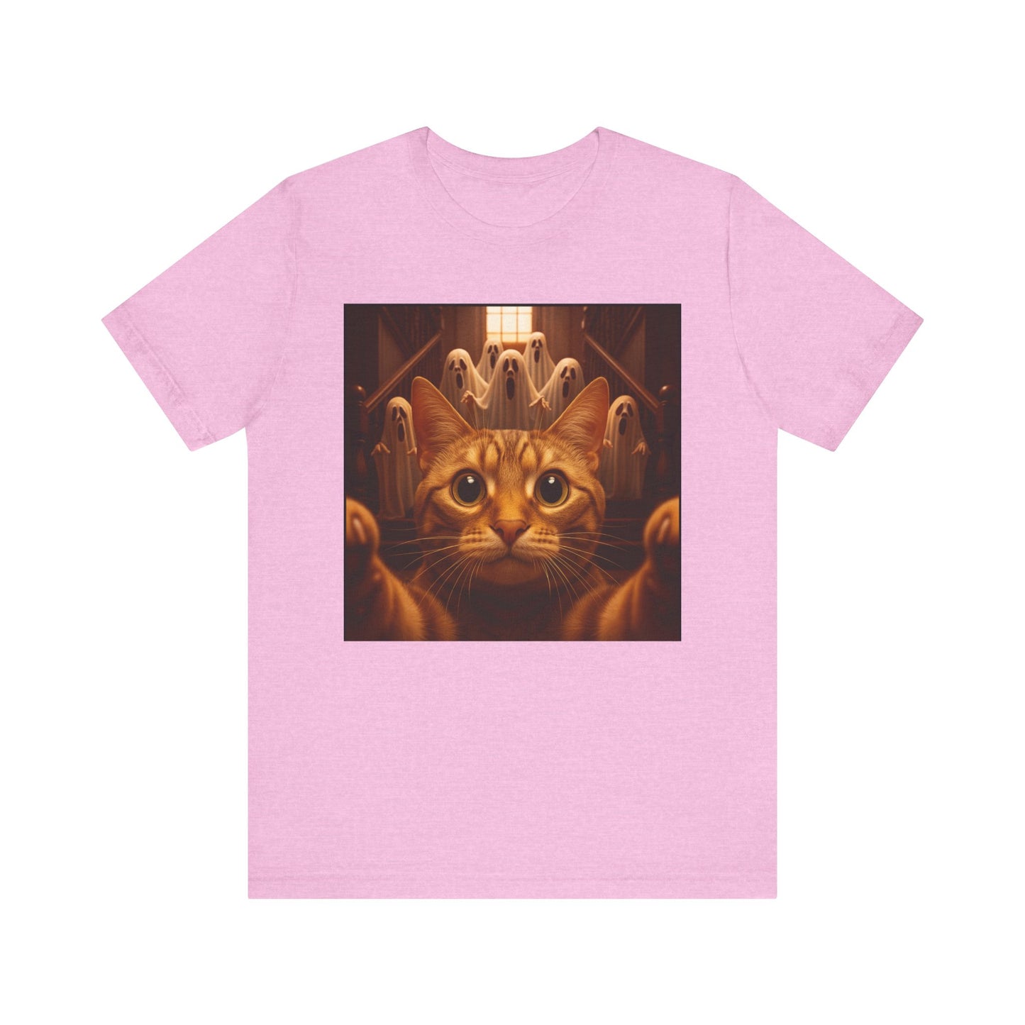 Cat Ghosts Tee Halloween Ready! - Riff Raff Wear