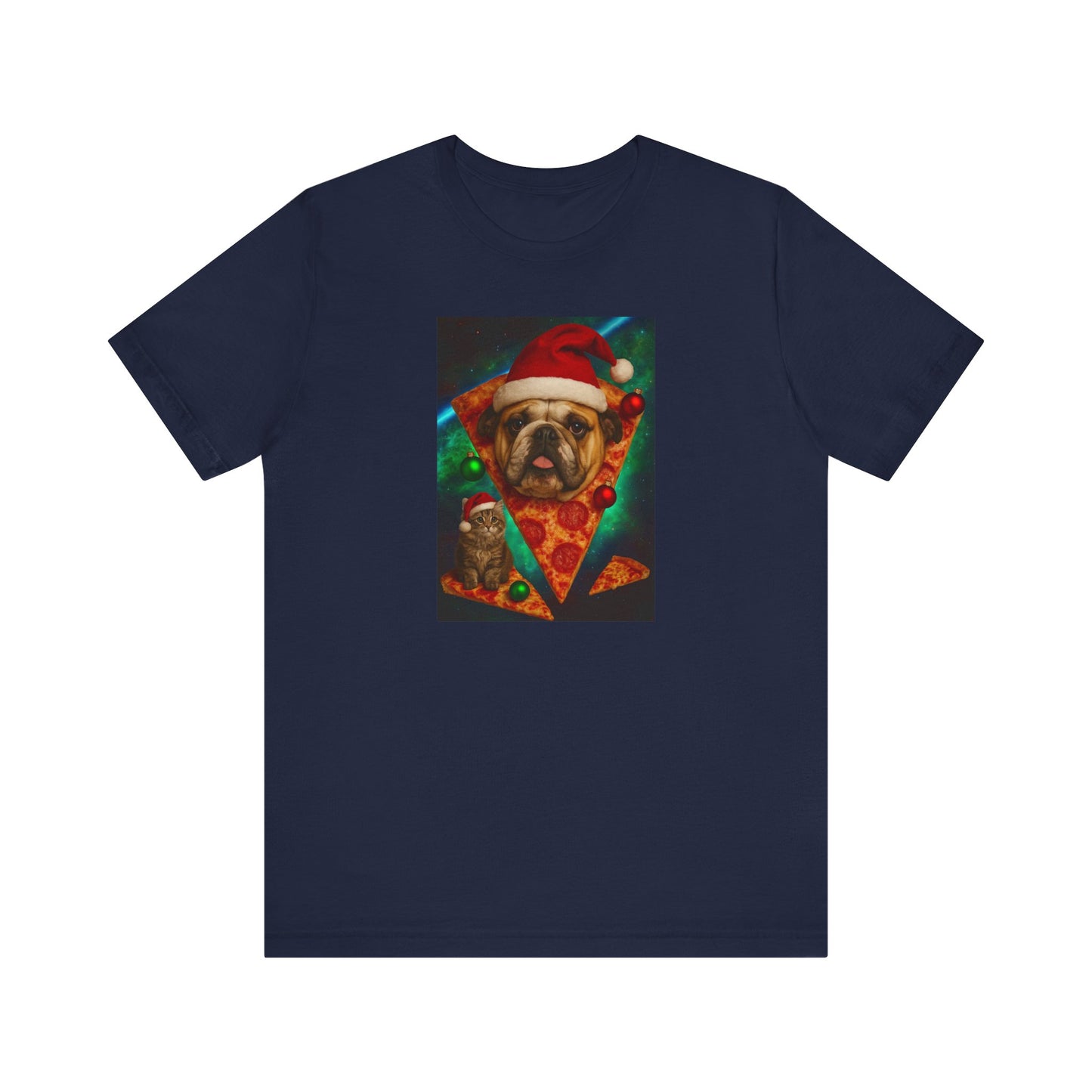 Funny Christmas Pug Shirt, Holiday Tee, Pet Lover Gift, Unisex Festive T-Shirts, Cute Animal Apparel, Christmas Party Outfit - Riff Raff Wear