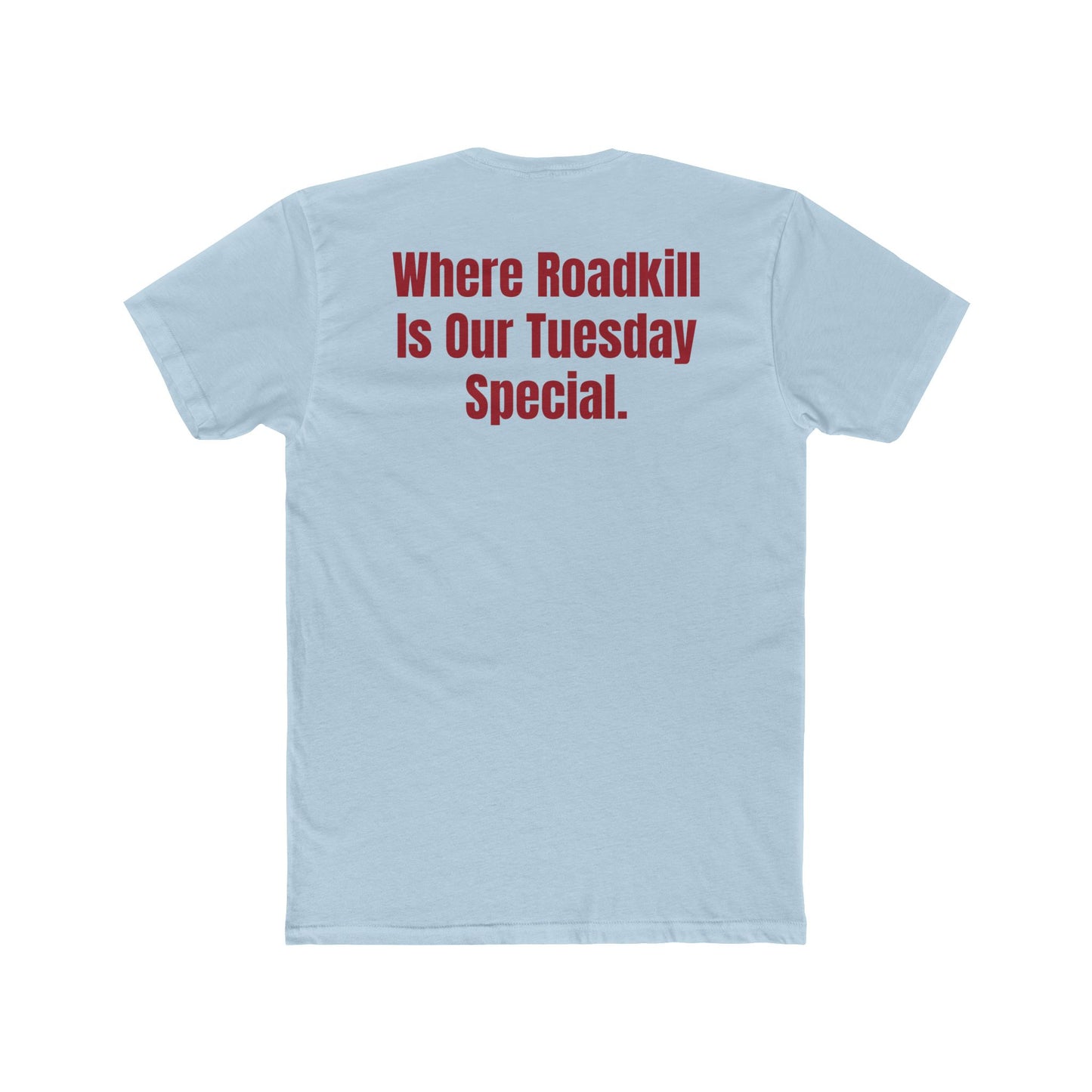The Screaming Possum Unisex Cotton Crew Tee - Fun & Retro Graphic Shirt - Riff Raff Underground
