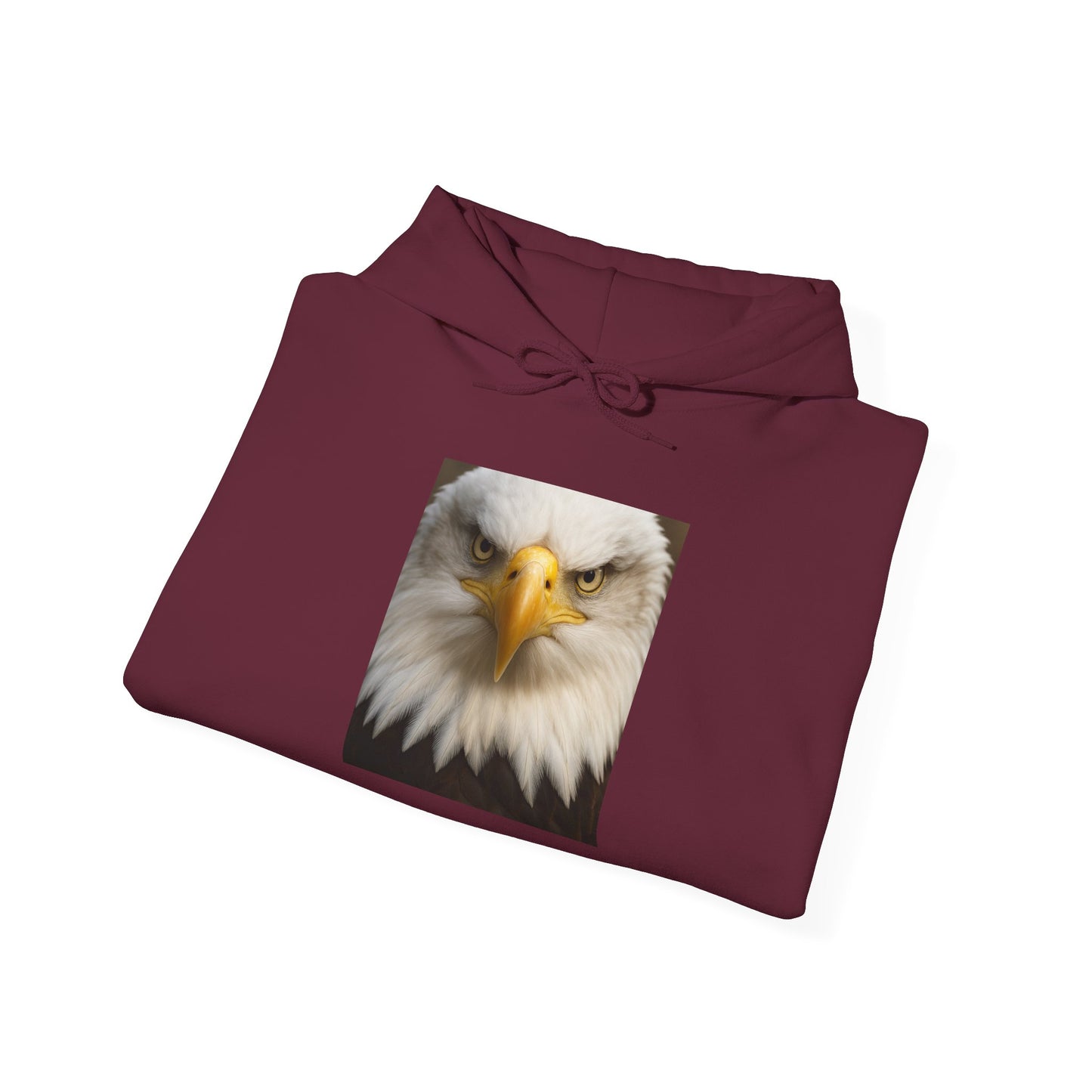 Eagle Graphic Heavy Blend Hoodie - Unisex Sweatshirt for Nature Lovers - Riff Raff Wear