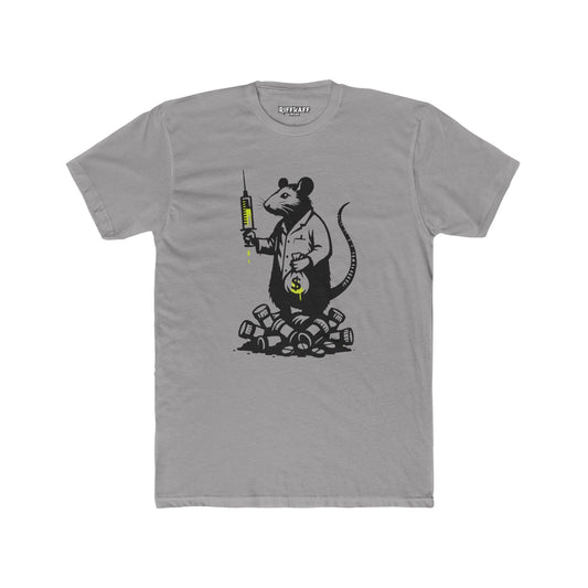 Rat Doctor Unisex Cotton Crew Tee - Statment T-Shirt - Riff Raff Wear