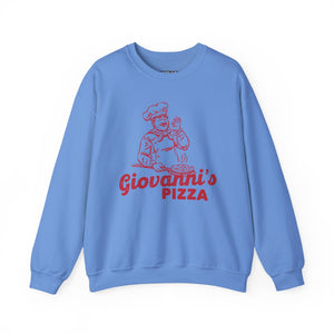 Giovanni's Pizza Unisex Crewneck Sweatshirt - Perfect for Pizza Lovers - Riff Raff Wear