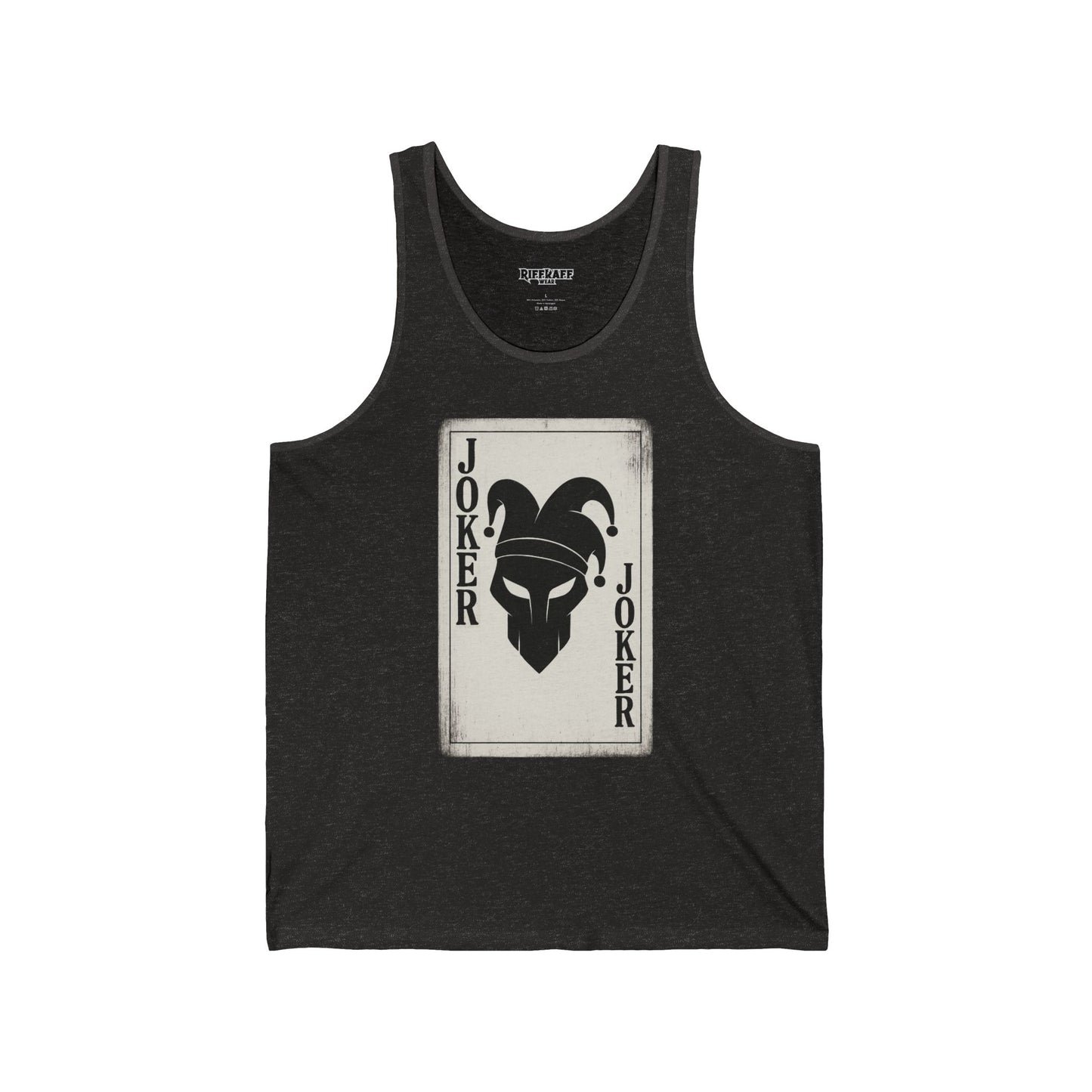 Joker Inspired Unisex Jersey Tank for Casual Style - REBEL REPUBLIC - Riff Raff Wear