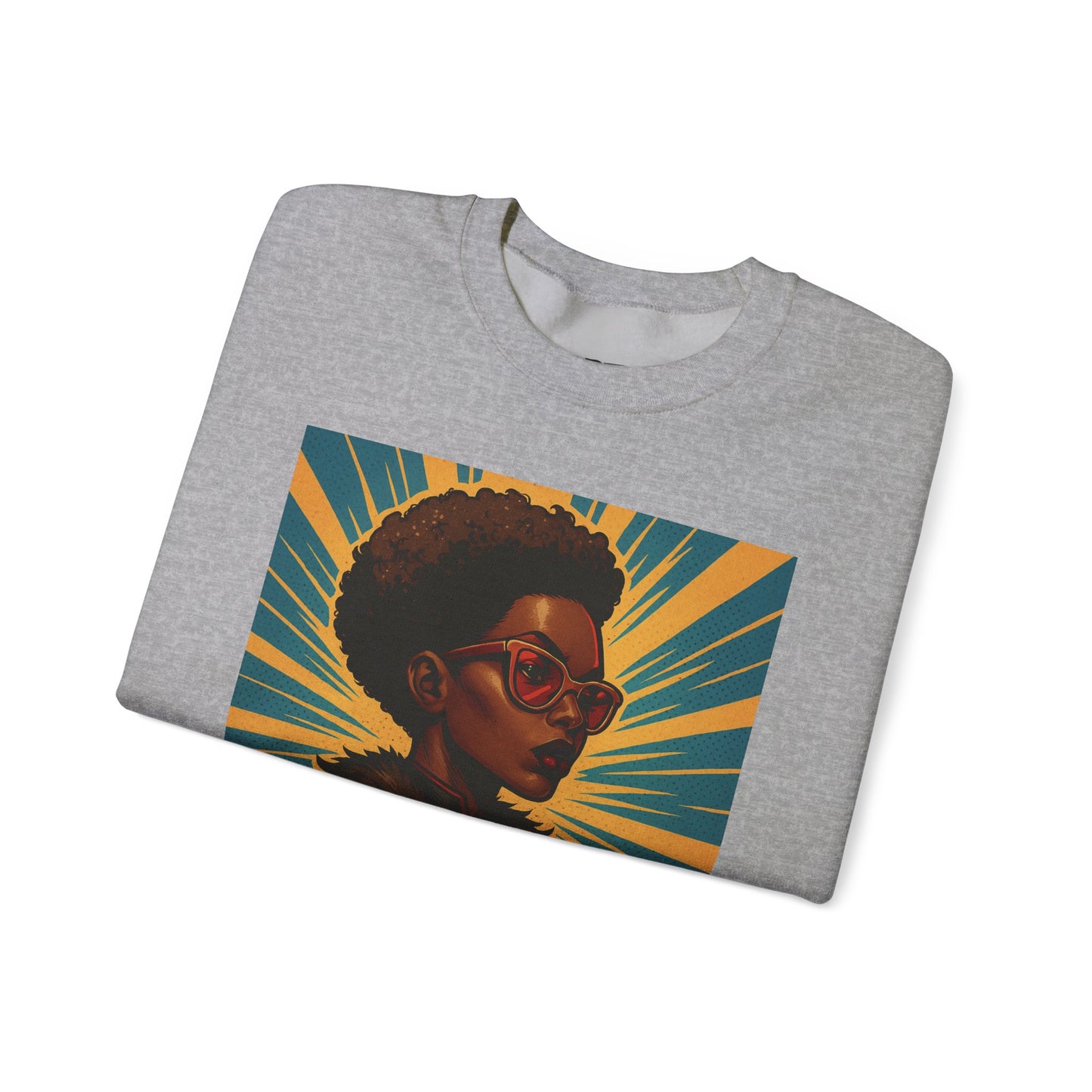 Red Reign Unisex Crewneck Sweatshirt - Stylish & Bold Graphic Design - Riff Raff Wear
