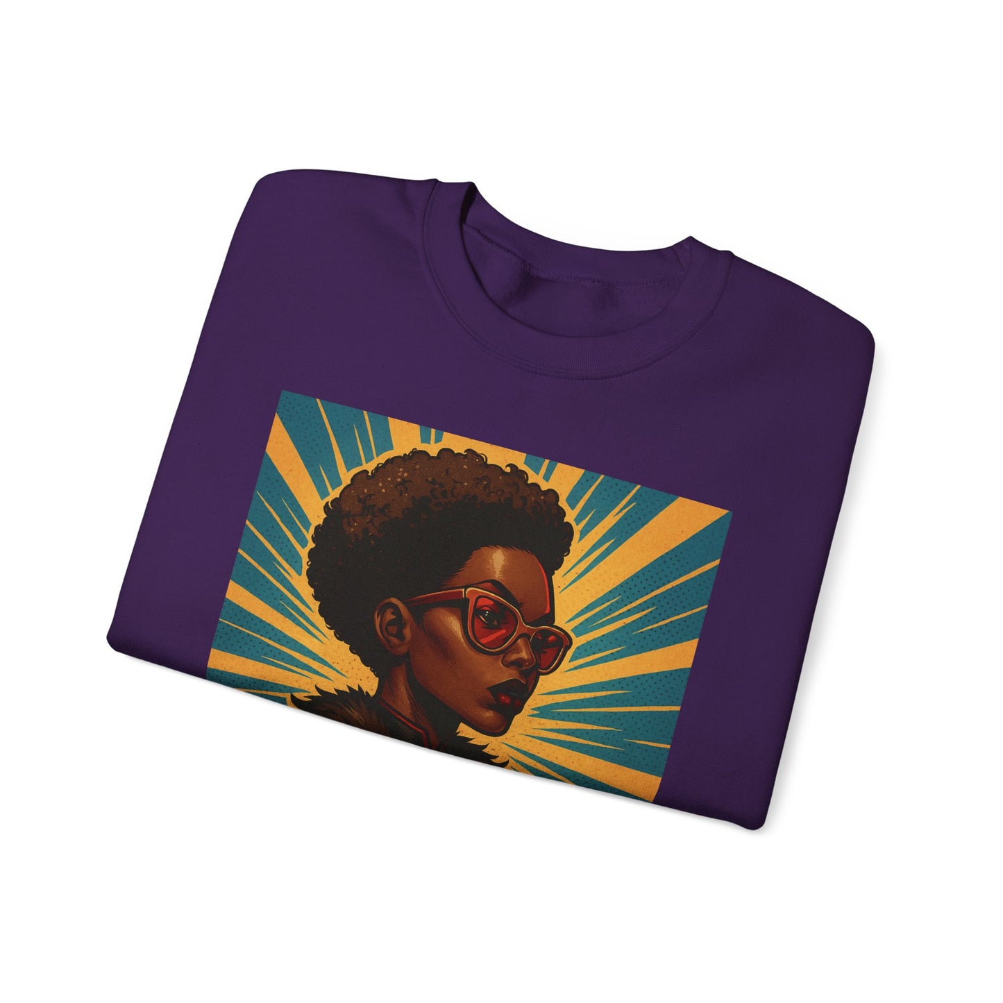 Red Reign Unisex Crewneck Sweatshirt - Stylish & Bold Graphic Design - Riff Raff Wear