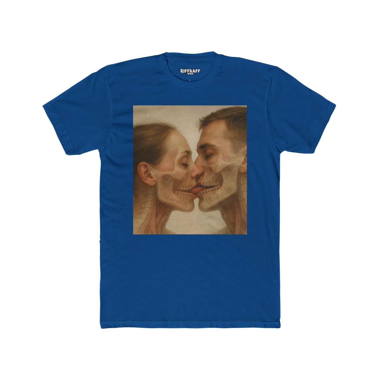Romantic Skeleton Graphic Tee - Unisex Cotton Crew - Riff Raff Wear