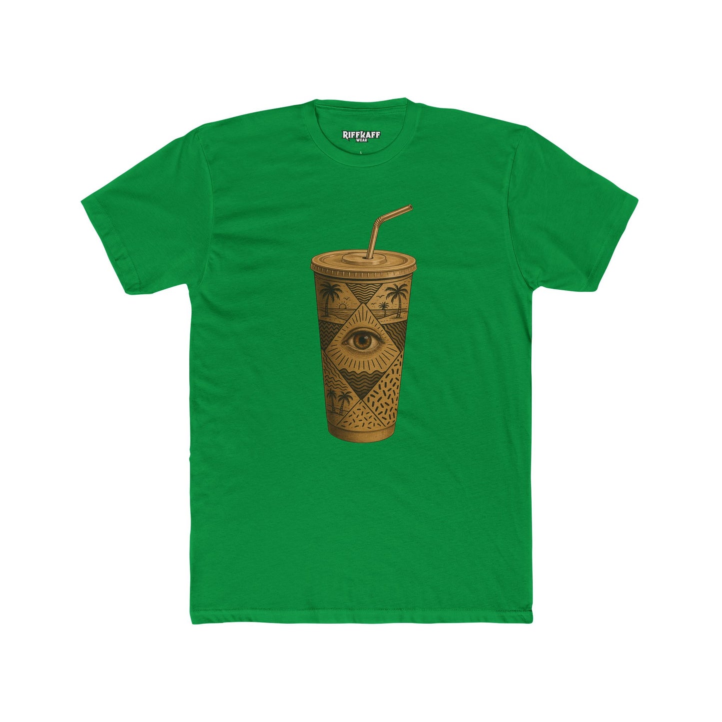 Cool Eye Graphic Unisex Cotton Crew Tee - Riff Raff Wear