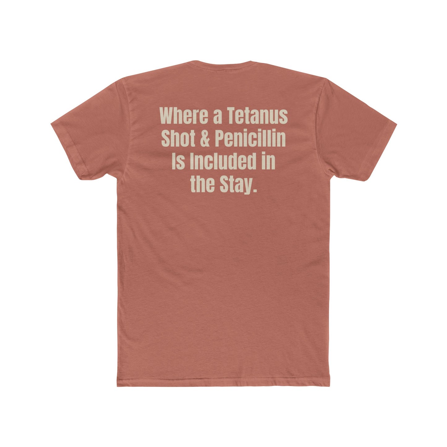 Rusty Anchor Unisex Cotton Crew Tee - Fun Nautical Humor Tee for Beach Lovers - Riff Raff Underground