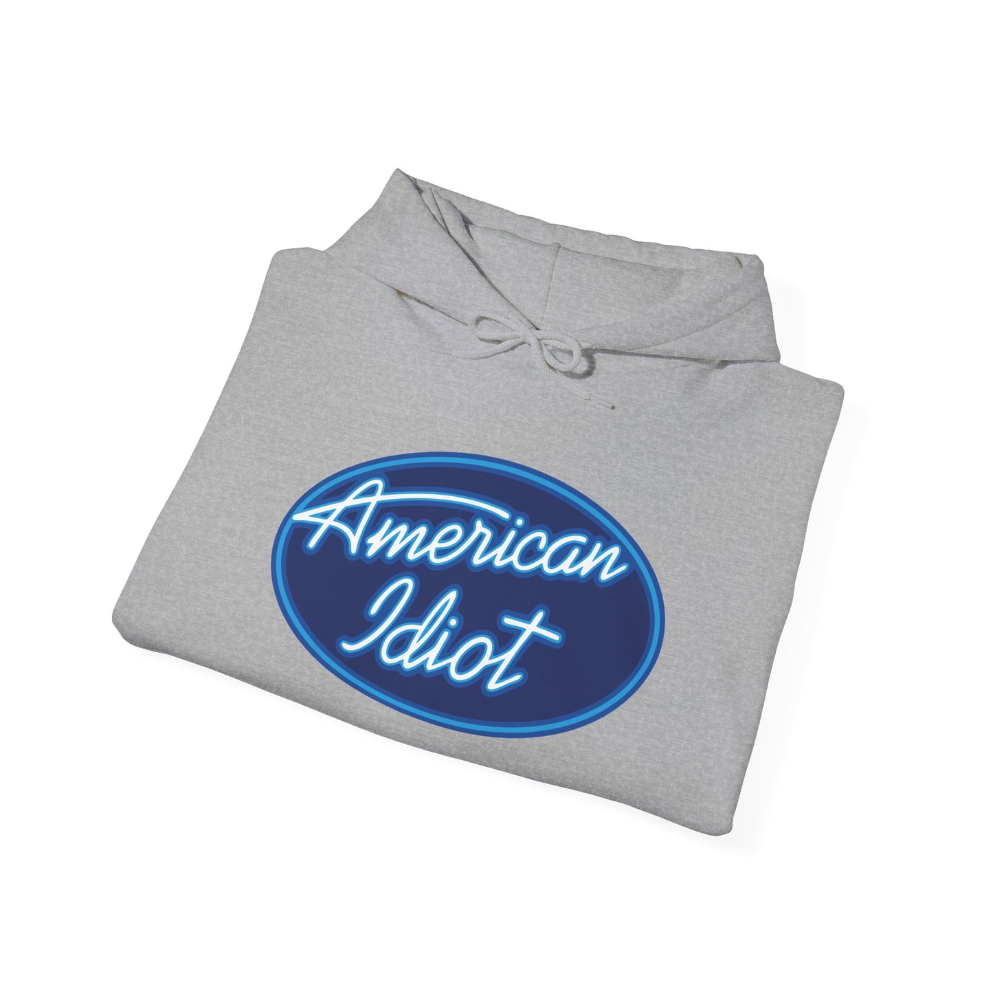 Parody Logo Series - American Idiot Neon Hoodie - Unisex Heavy Blend™ Sweatshirt - Riff Raff Wear