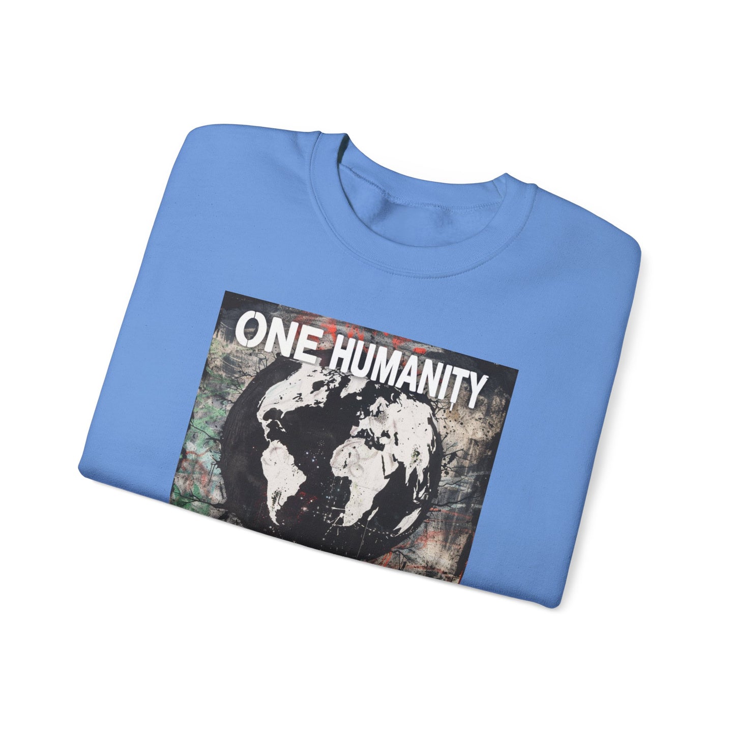 One Humanity Unisex Crewneck Sweatshirt - Comfortable & Stylish - Riff Raff Wear