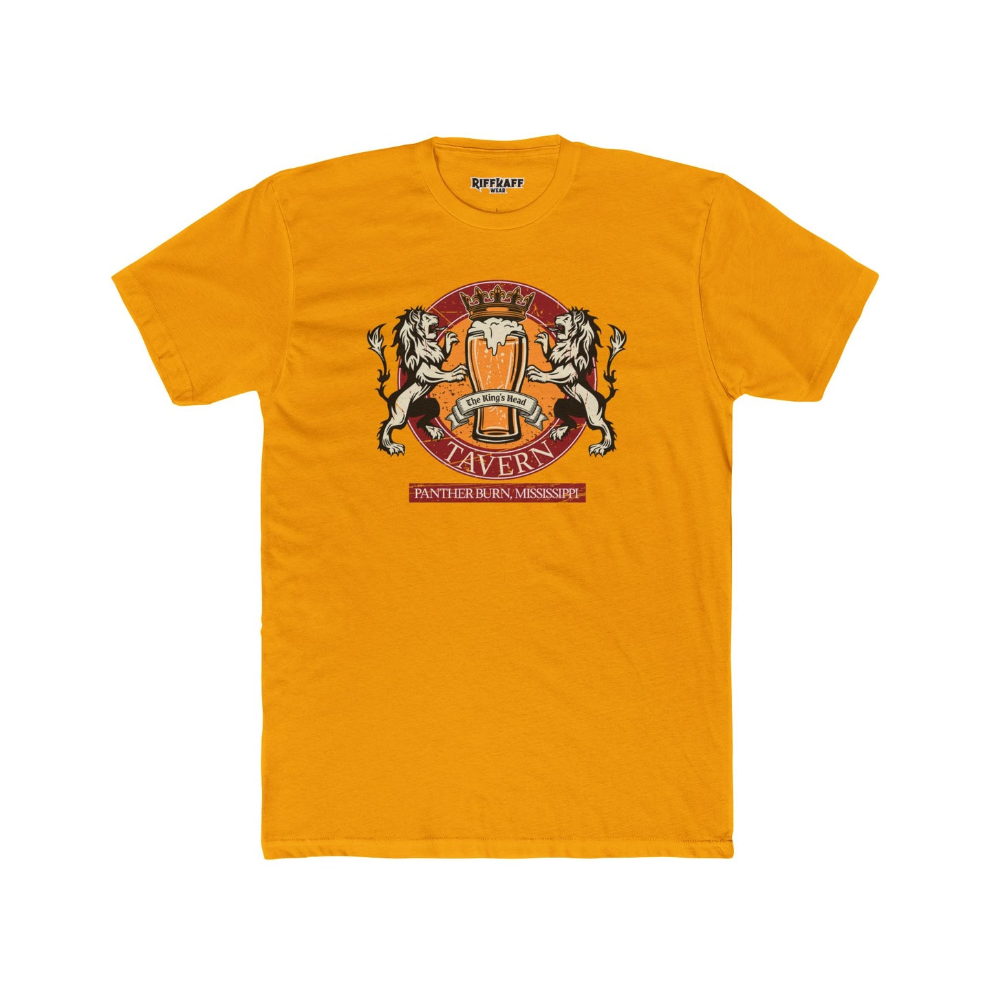 Vintage Tavern Unisex Cotton Crew Tee - Perfect for Beer Lovers - Riff Raff Wear Underground