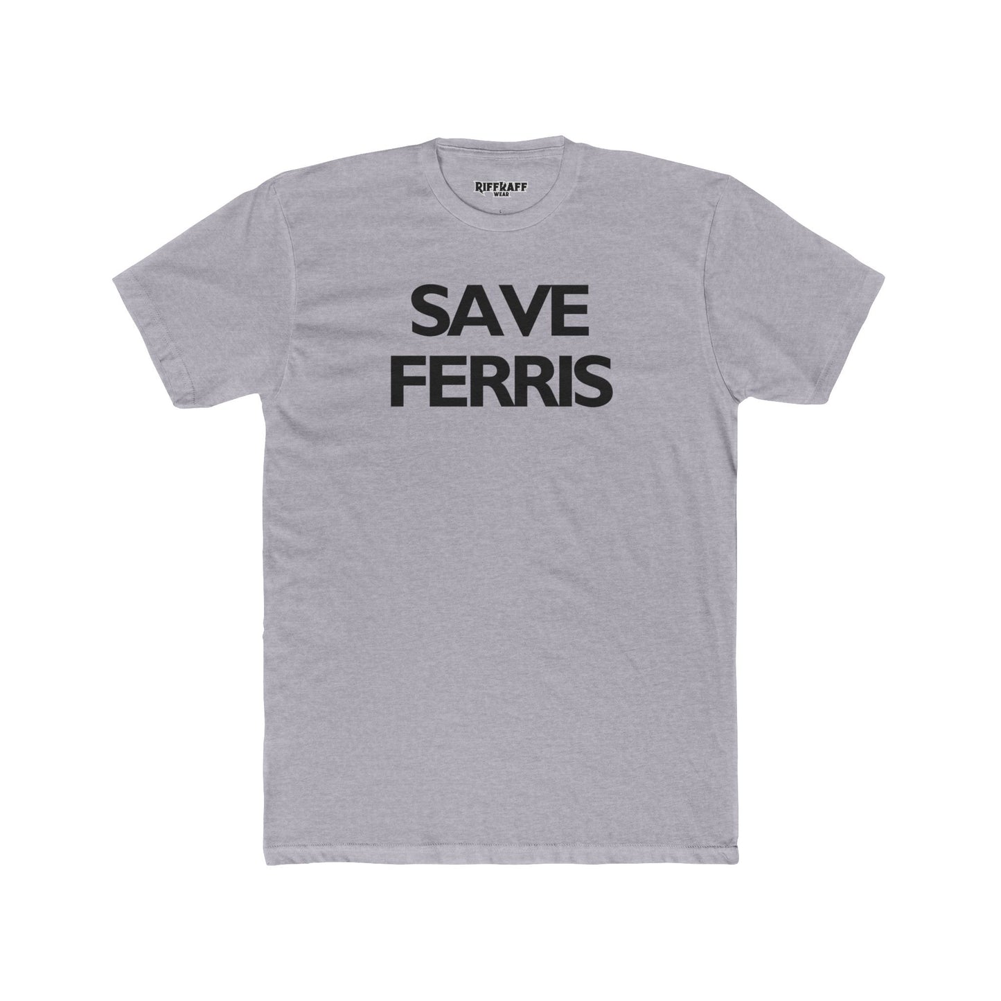 Vintage Style Save Ferris Unisex Cotton Crew Tee - Riff Raff Wear