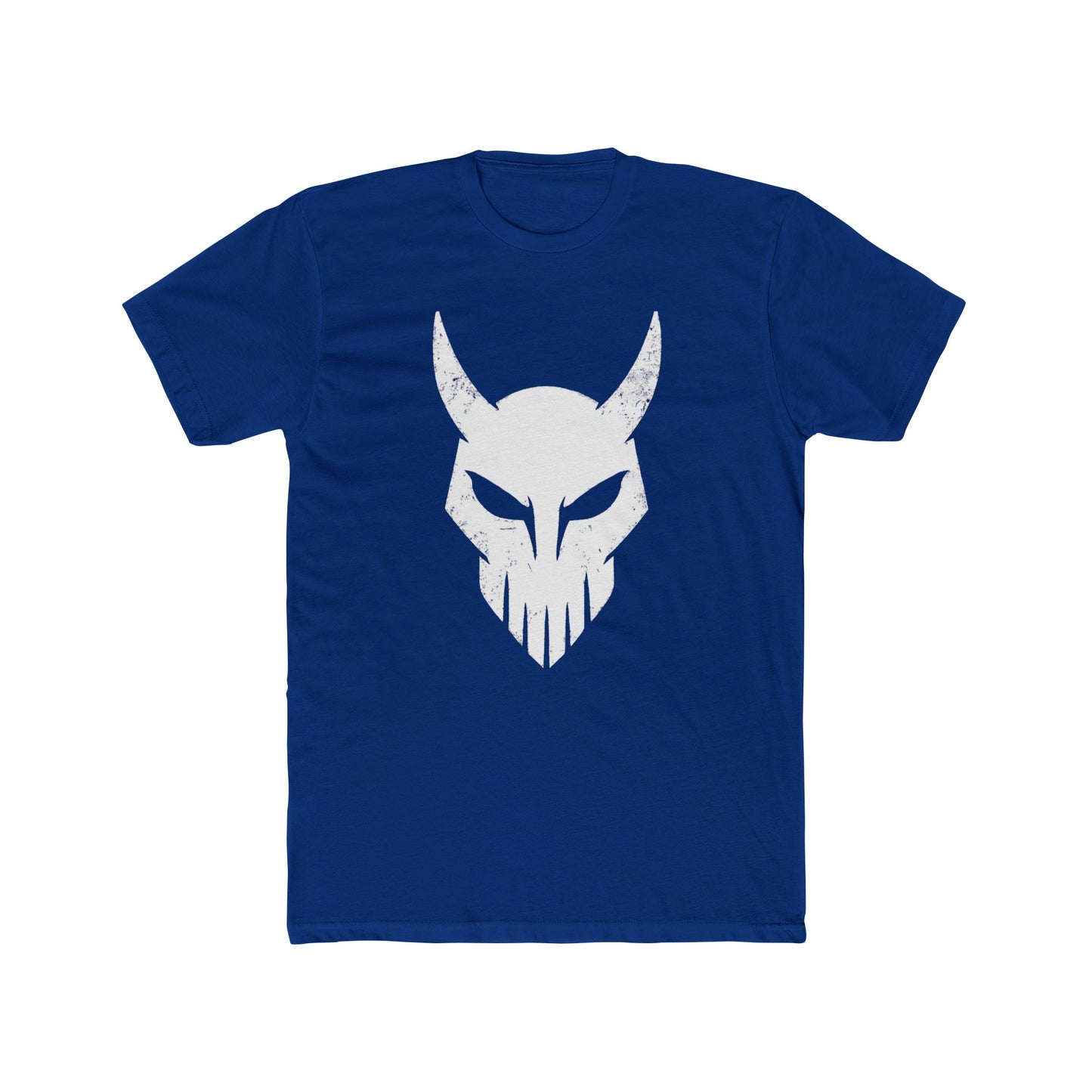 Bold Viking Skull Unisex Cotton Crew Tee - Graphic Tee for Casual Wear - Riff Raff Wear - Fitness