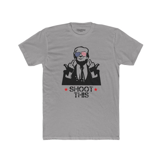 Riff Raff Wear Shoot This Trump 2024 Unisex Cotton Crew Tee