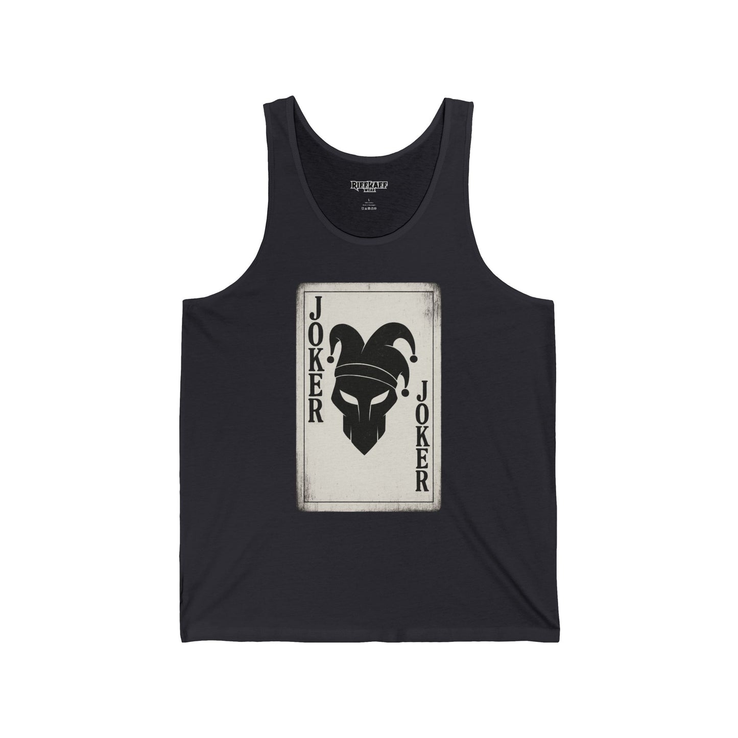 Joker Inspired Unisex Jersey Tank for Casual Style - REBEL REPUBLIC - Riff Raff Wear