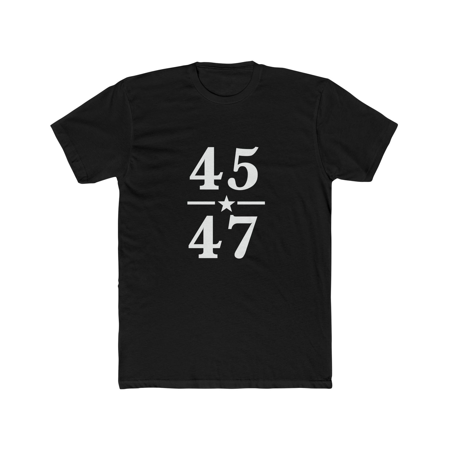 Riff Raff Wear 45 - 47 Trump 1 Unisex Cotton Crew Tee