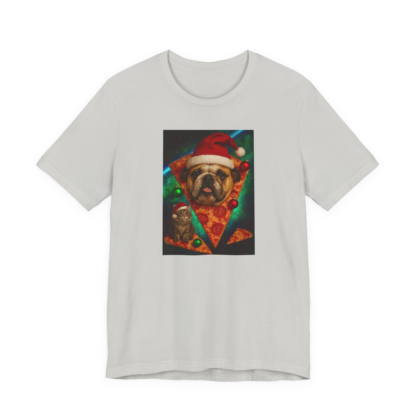 Funny Christmas Pug Shirt, Holiday Tee, Pet Lover Gift, Unisex Festive T-Shirts, Cute Animal Apparel, Christmas Party Outfit - Riff Raff Wear