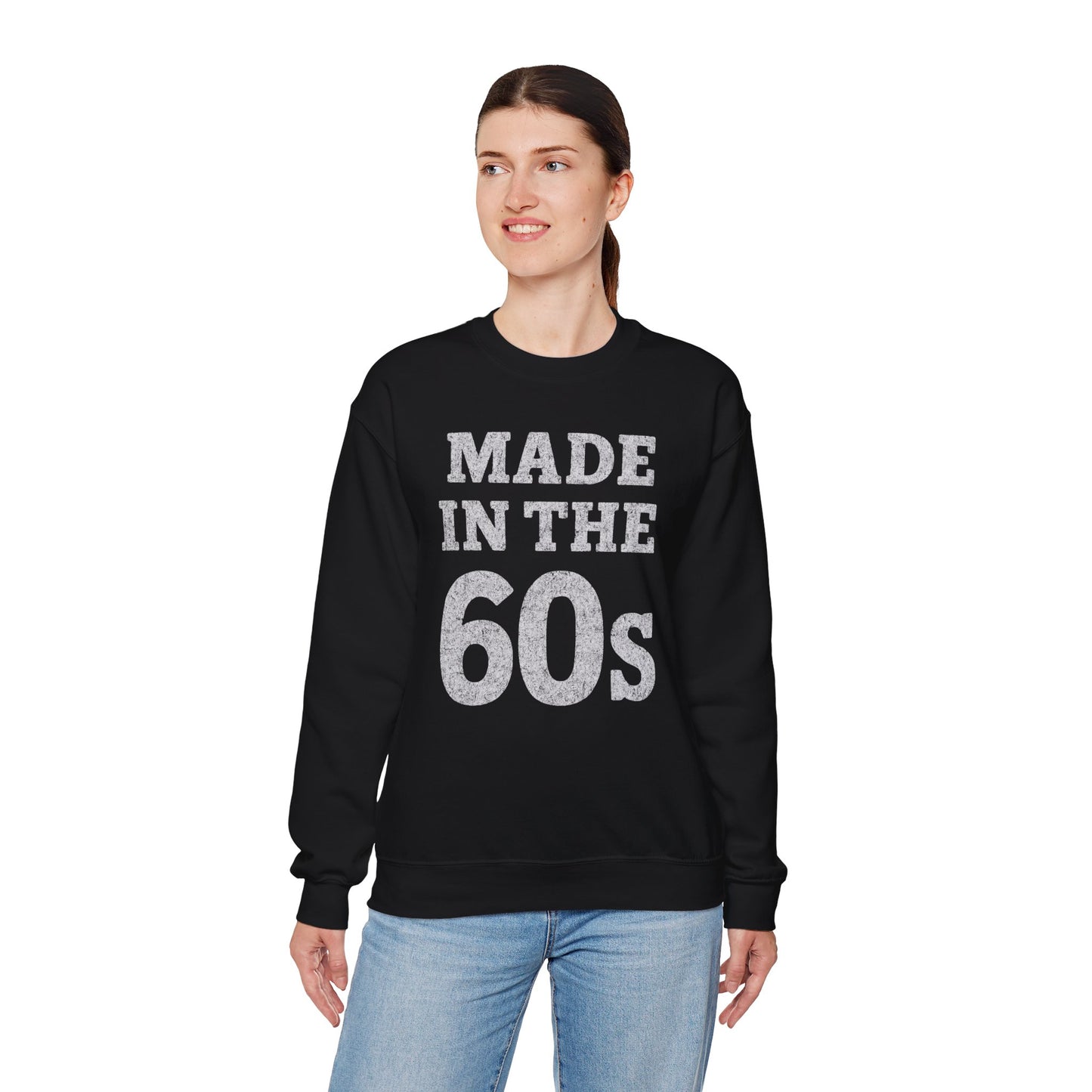 Vintage 60s Crewneck Sweatshirt - Retro Style Made in the 60s - Riff Raff Wear
