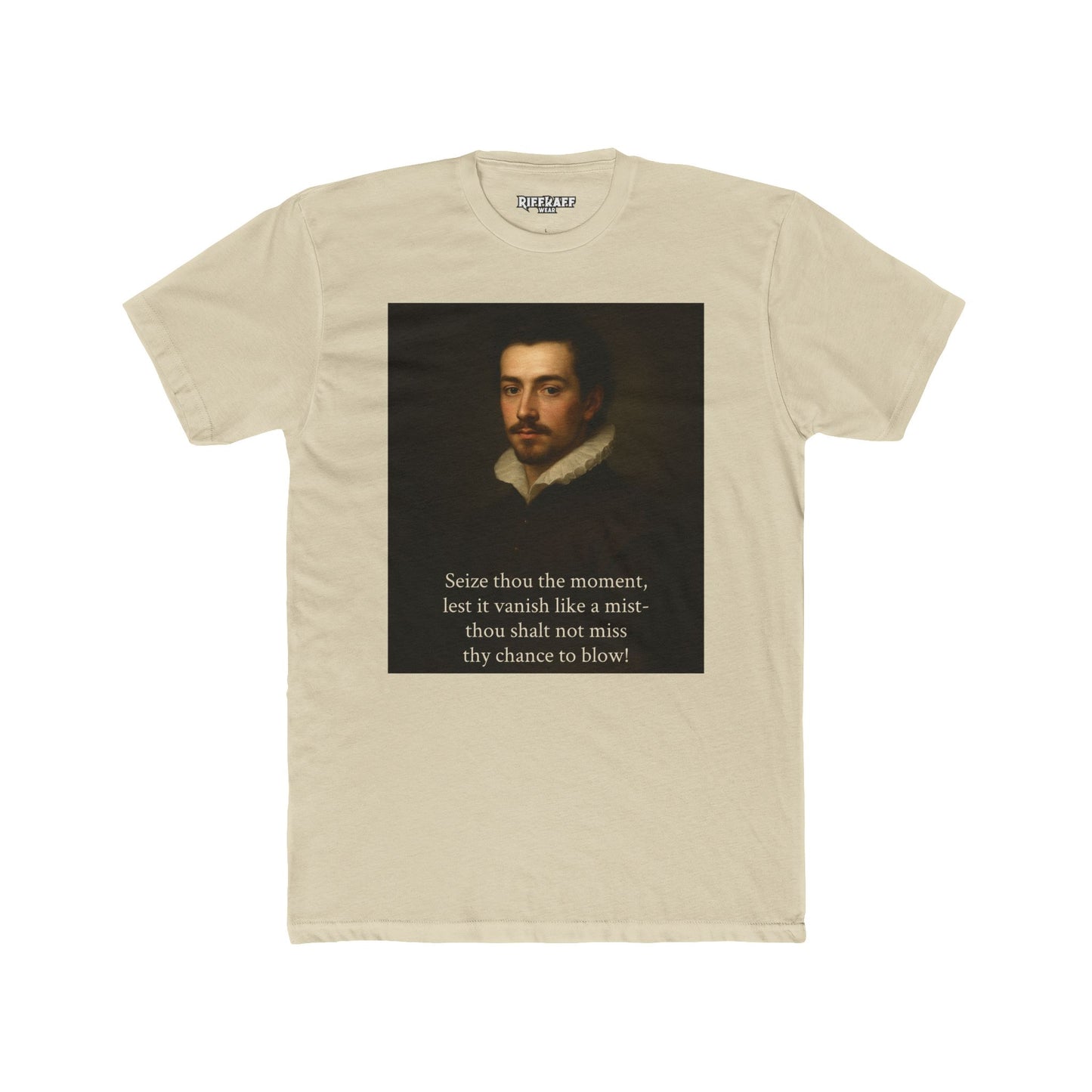 Inspirational Quote Tee, Vintage Aesthetic T-Shirt, Motivational Cotton Crew, Art Lover Gift - Riff Raff Wear