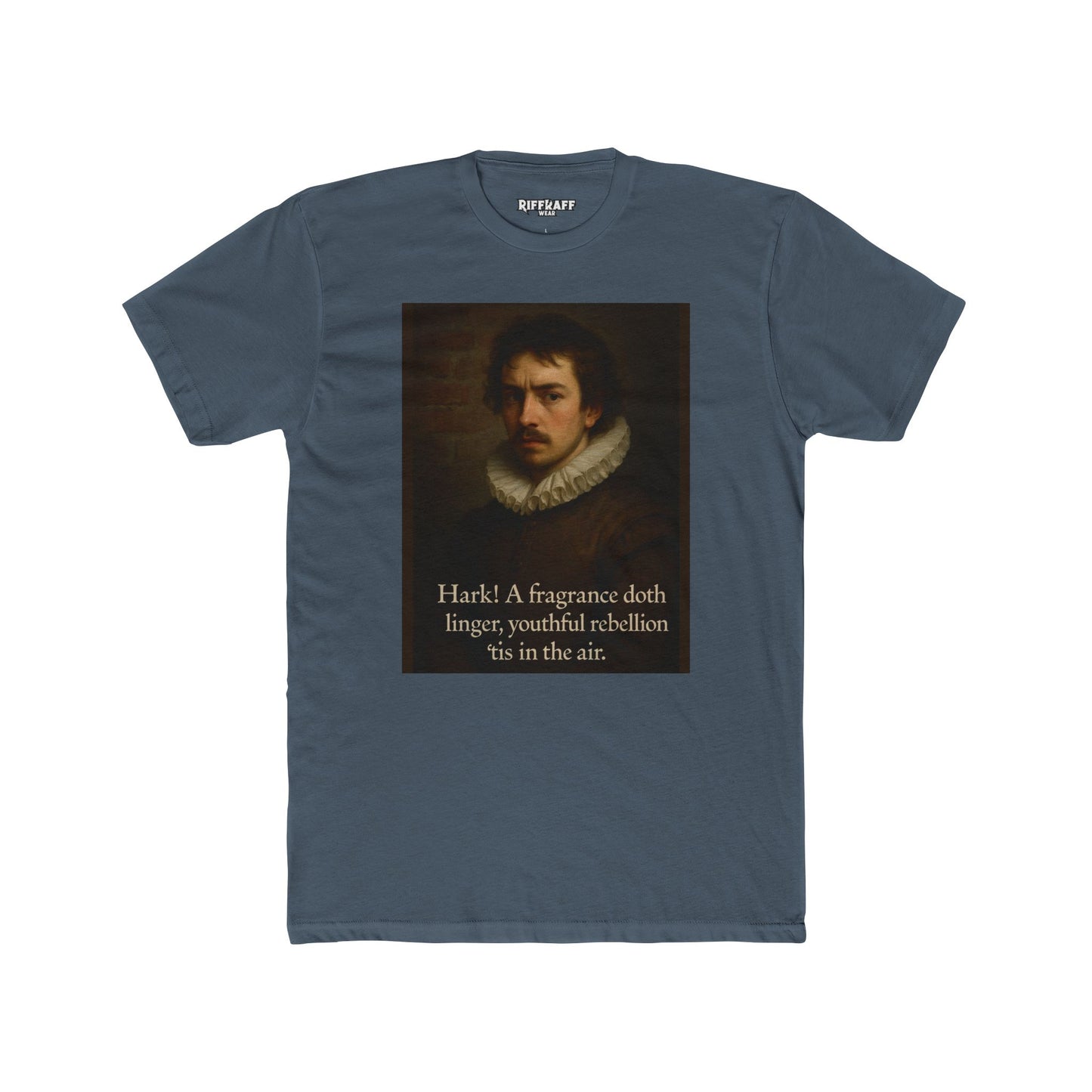 Art-Inspired Unisex Cotton Crew Tee, Casual Wear, Gift for Art Lovers, Vintage - Riff Raff Wear