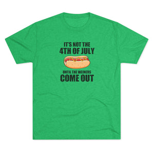 Riff Raff Wear 4th Of July Unisex Tri-Blend Crew Tee