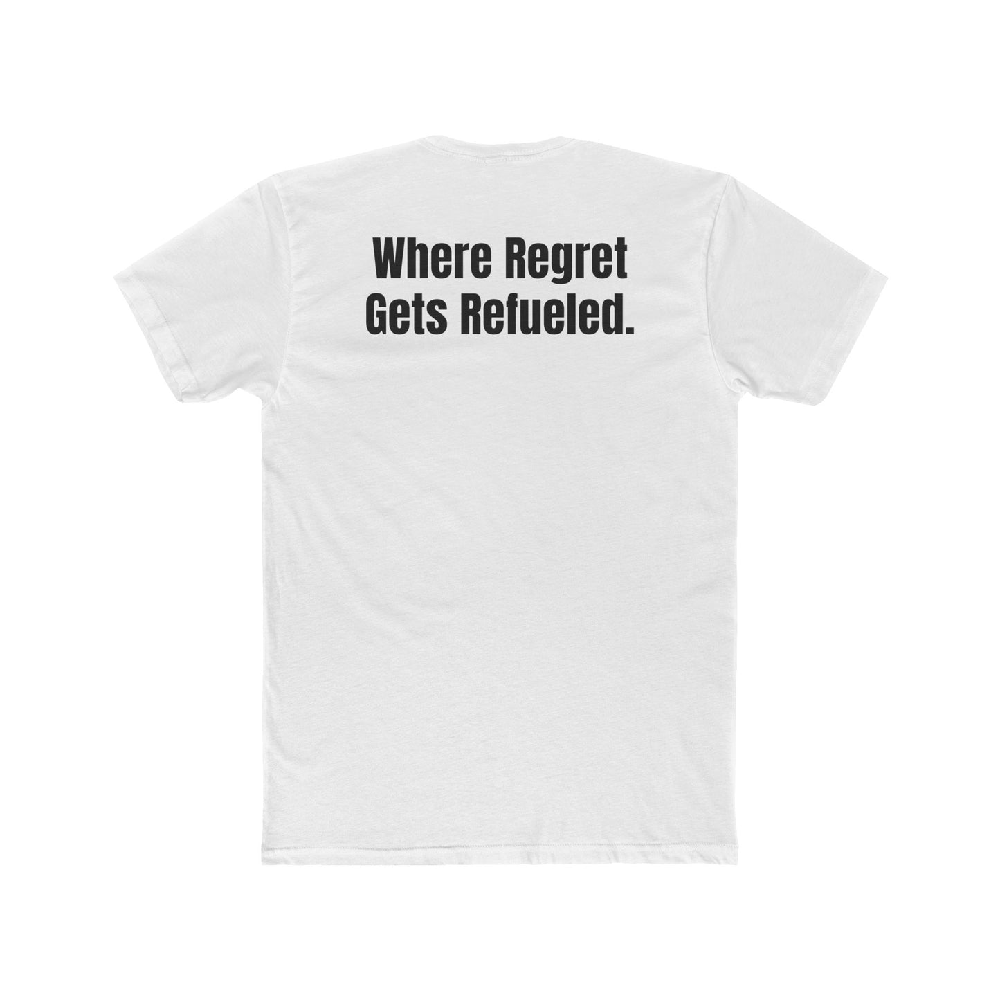 Big Earl's Diesel & Diner Unisex Cotton Crew Tee - Where Regret Gets Refueled - Riff Raff Underground