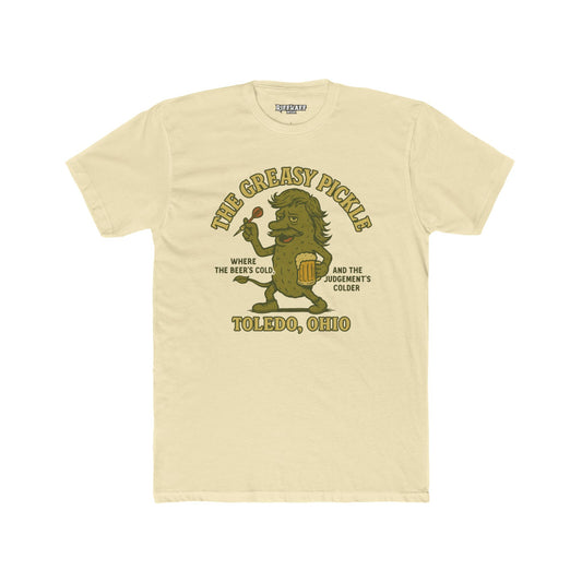 The Greasy Pickle Unisex Crew Tee for Beer Lovers in Toledo, Ohio - Riff Raff Wear