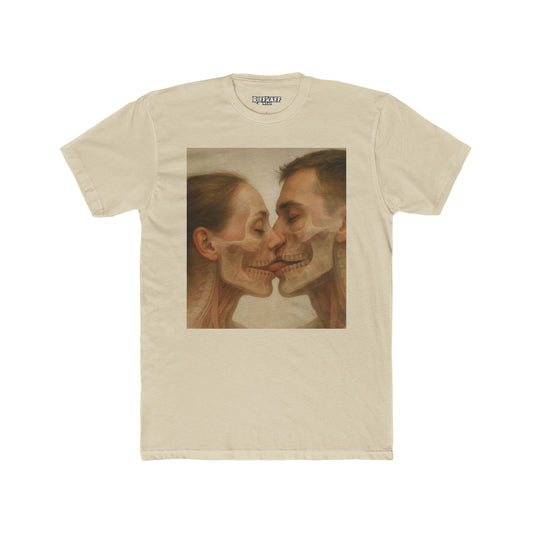 Romantic Skeleton Graphic Tee - Unisex Cotton Crew - Riff Raff Wear